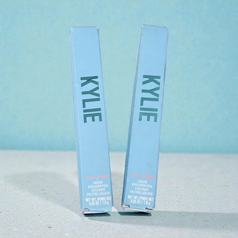KYLIE COSMETICS STASSIE X KYLIE Liquid Eyeliner Pen Pink 4 EVER Ting Duo Set (2)